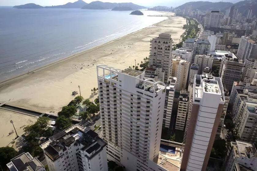 Flat Dois Quartos Condomínio Clube XV Santos (Sao Paulo) Exterior foto